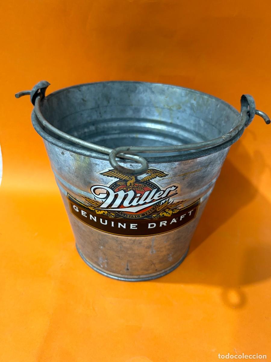Coleccionismo de cervezas: MILLER GENUINE DRAFT CUBITERA DE HIELO - Foto 2
