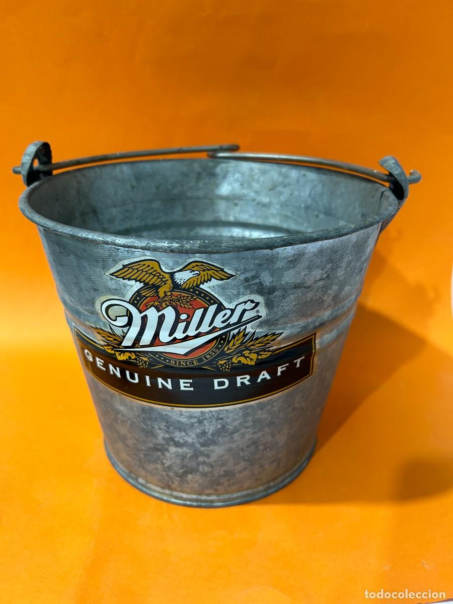 Coleccionismo de cervezas: MILLER GENUINE DRAFT CUBITERA DE HIELO - Foto 4