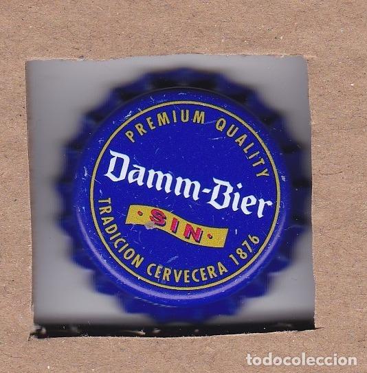 Collectionnisme de bi&egrave;res: CHAPA ESPA&Ntilde;A CERVEZA TAPON CORONA DAMM