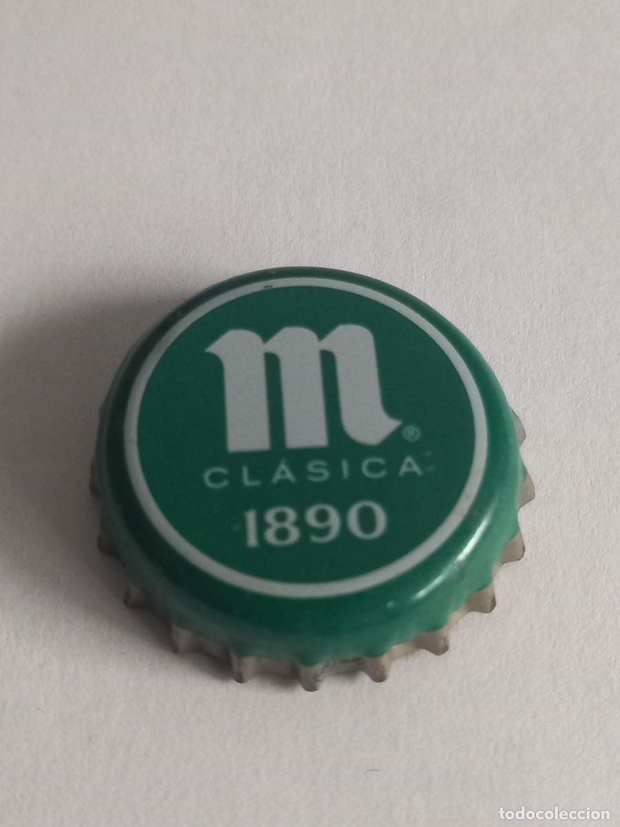 Coleccionismo de cervezas: CHAPA CERVEZA MAHOU, CLASICA. FACTOR&Iacute;A DAP