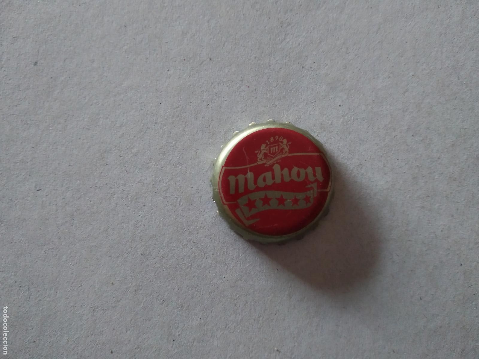 Coleccionismo de cervezas: CHAPA TAPON METALICO MAHOU