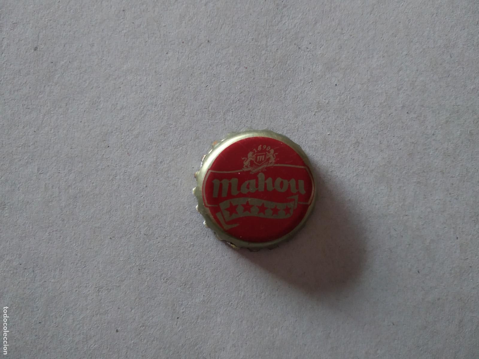 Coleccionismo de cervezas: CHAPA TAPON METALICO MAHOU