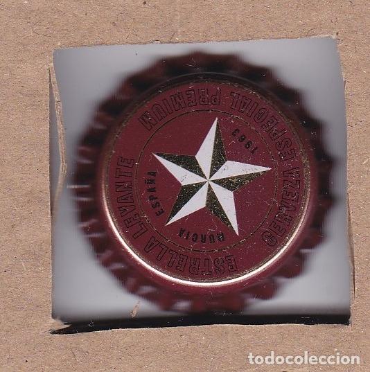 Coleccionismo de cervezas: CHAPA ESPA&Ntilde;A CERVEZA TAPON CORONA ESTRELLA LEVANTE