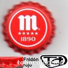 Coleccionismo de cervezas: chapa sin usar - cerveza - ESPA&Ntilde;A - Mahou Cinco Estrellas