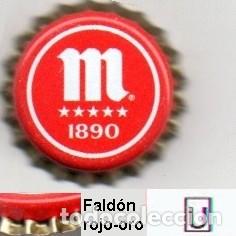 Coleccionismo de cervezas: chapa sin usar - cerveza - ESPA&Ntilde;A - Mahou Cinco Estrellas