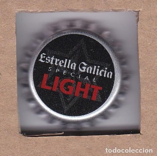 Coleccionismo de cervezas: CHAPA ESPA&Ntilde;A CERVEZA TAPON CORONA ESTRELLA GALICIA