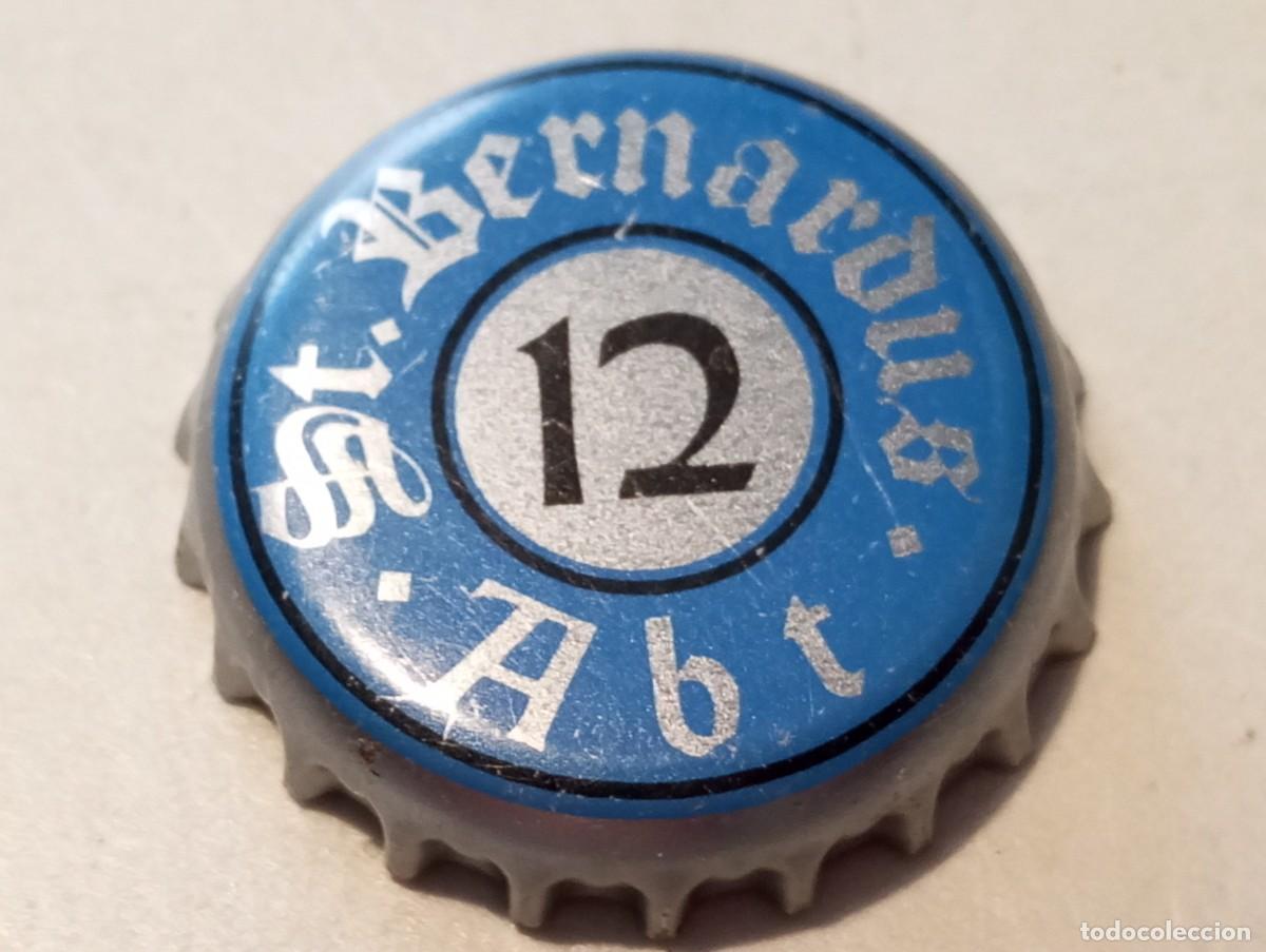 Coleccionismo de cervezas: Chapa tap&oacute;n corona de la cerveza belga ST. BERNARDUS 12 ABT