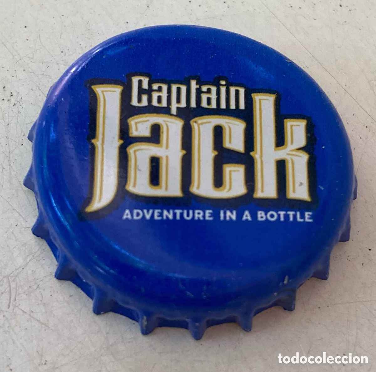 Coleccionismo de cervezas: TAP&Oacute;N CORONA CHAPA BIRRA BIER BIERE CERVEZA BEER CAPTAIN JACK (1). POLONIA.--LOTE N. 3721---CARMANJO