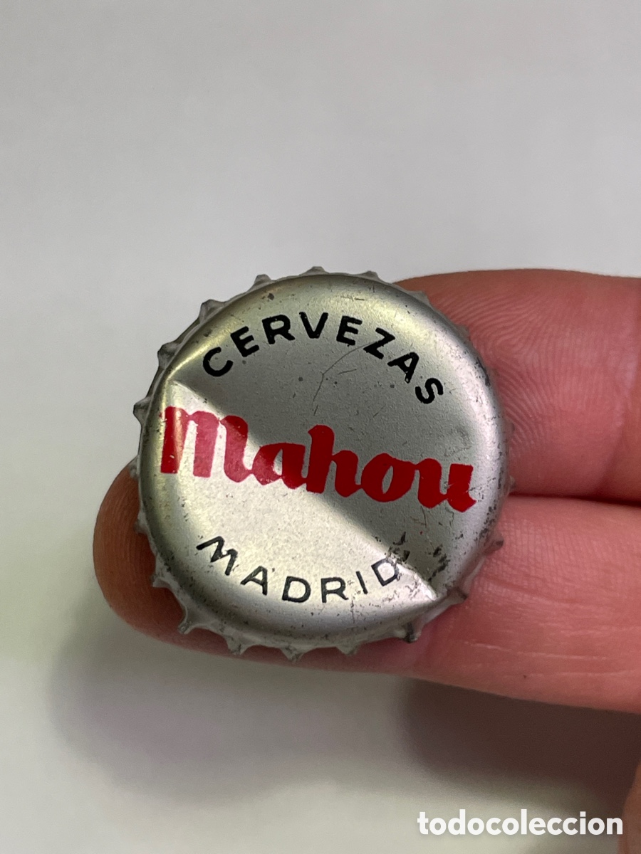 Coleccionismo de cervezas: (N) CHAPA CORONA - CERVEZAS MAHOU MADRID, SE&Ntilde;ALES DE USO
