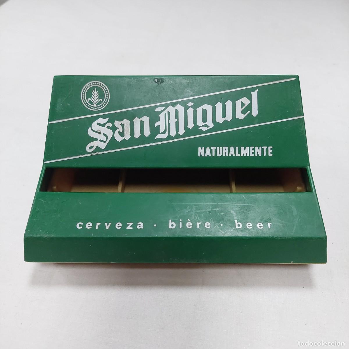 Coleccionismo de cervezas: Servilletero Cerveza San Miguel