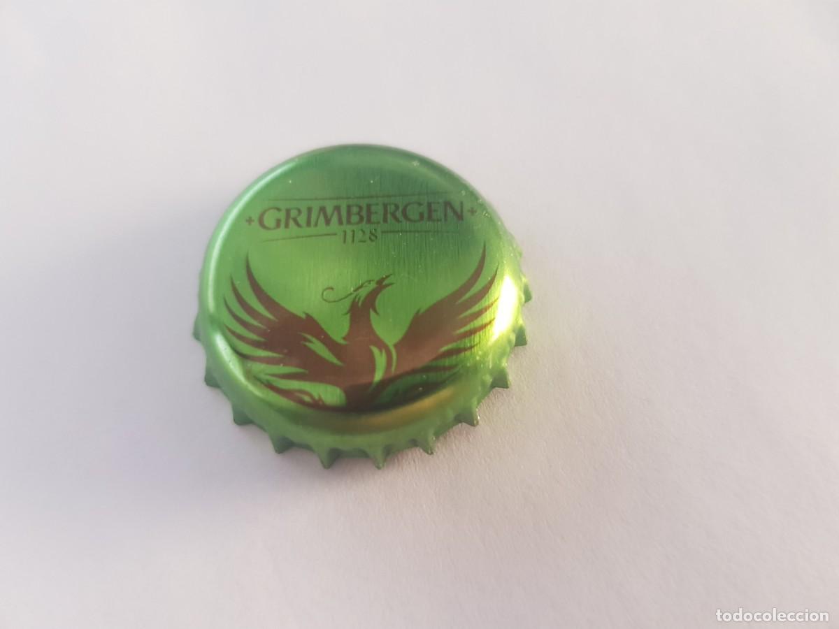 Coleccionismo de cervezas: Chapa corona cerveza GRIMBERGEN (Belgian Pale Ale)