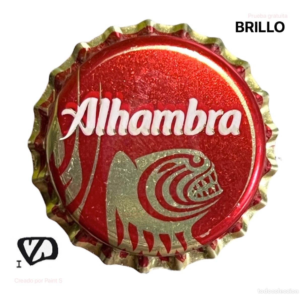 Coleccionismo de cervezas: TAPON CORONA CHAPA BEER BOTTLE CAP KRONKORKEN TAPPI CAPSULE CERVEZA ALHAMBRA