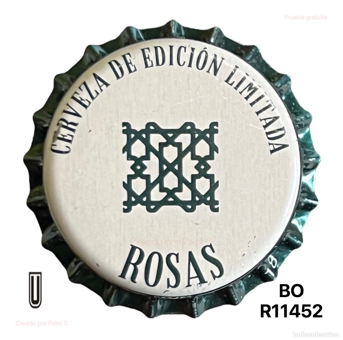 Coleccionismo de cervezas: TAPON CORONA CHAPA BEER BOTTLE CAP KRONKORKEN TAPPI CAPSULE CERVEZA ALHAMBRA ROSAS