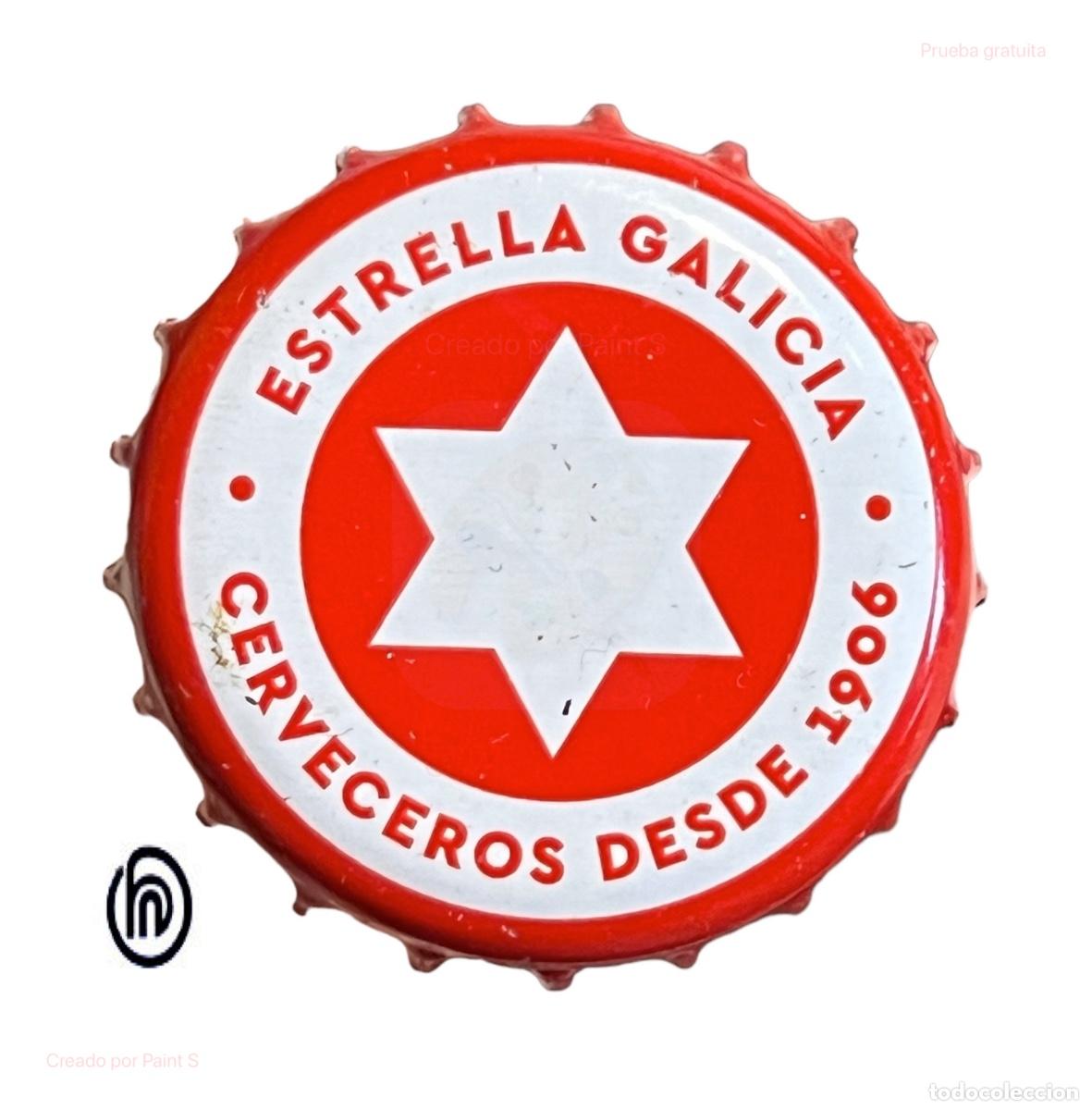 Coleccionismo de cervezas: TAPON CORONA CHAPA BEER BOTTLE CAP KRONKORKEN CAPSULE CERVEZA ESTRELLA GALICIA
