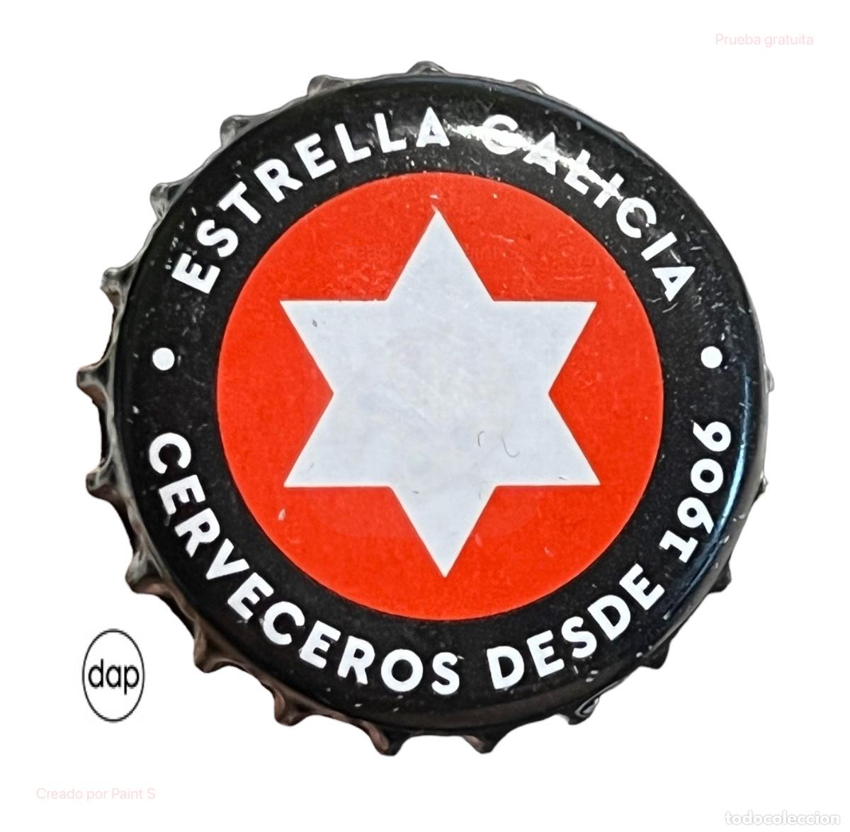 Coleccionismo de cervezas: TAPON CORONA CHAPA BEER BOTTLE CAP KRONKORKEN CAPSULE CERVEZA ESTRELLA GALICIA