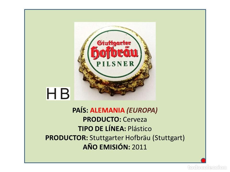 Coleccionismo de cervezas: TAPON CORONA CAPSULA CHAPA CERVEZA STUTTGARTER PILSNER (ALEMANIA)