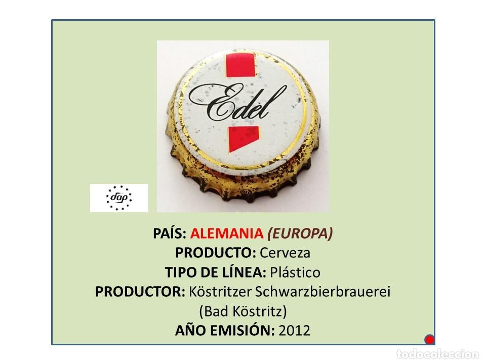 Coleccionismo de cervezas: TAPON CORONA CAPSULA CHAPA CERVEZA K&Ouml;STRITZER EDEL PILS (ALEMANIA)