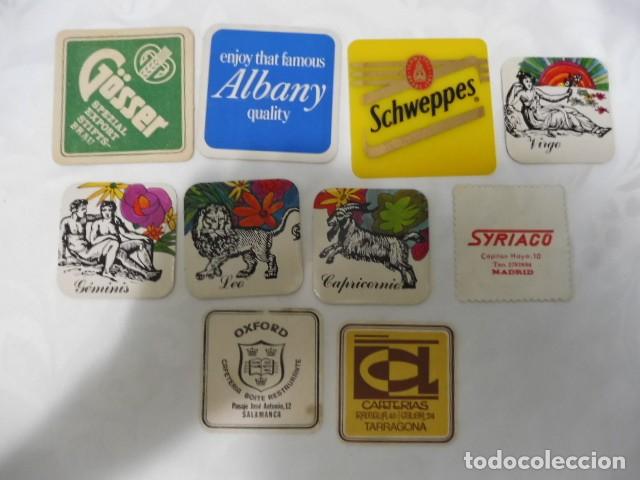Collectable Beer: 1 lote de 10 posa vasos dif. cerveza bares propaganda los de la foto 14/07