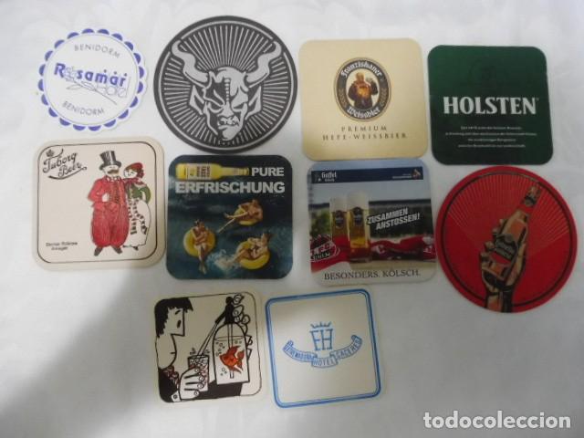 Collectable Beer: 1 lote de 10 posa vasos dif. cerveza bares propaganda los de la foto 14/07