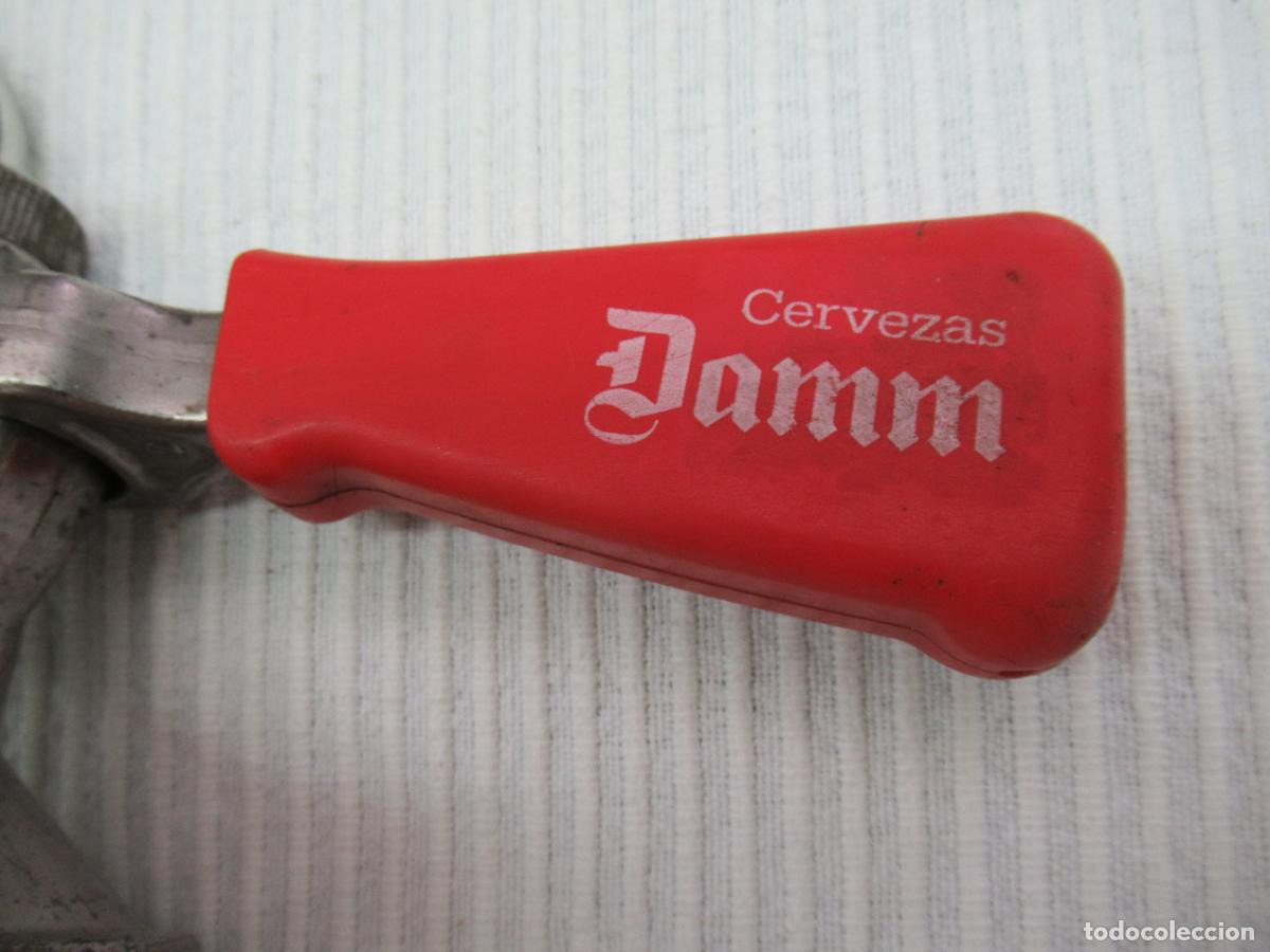 Coleccionismo de cervezas: Cabezal barril de cervezas Damm - Foto 7