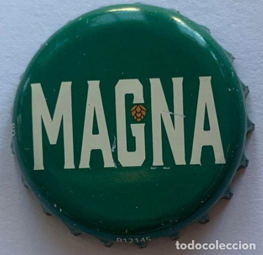 Coleccionismo de cervezas: Chapa de cerveza San Miguel Magna