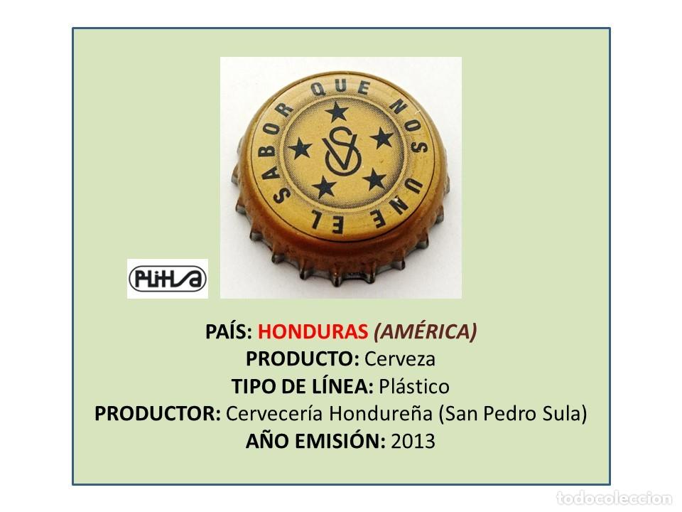 Coleccionismo de cervezas: TAPON CORONA CAPSULA CHAPA CERVEZA SALVA VIDA (HONDURAS)