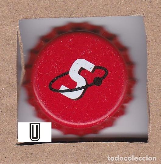 Coleccionismo de cervezas: CHAPA ESPA&Ntilde;A CERVEZA TAPON CORONA AMBAR