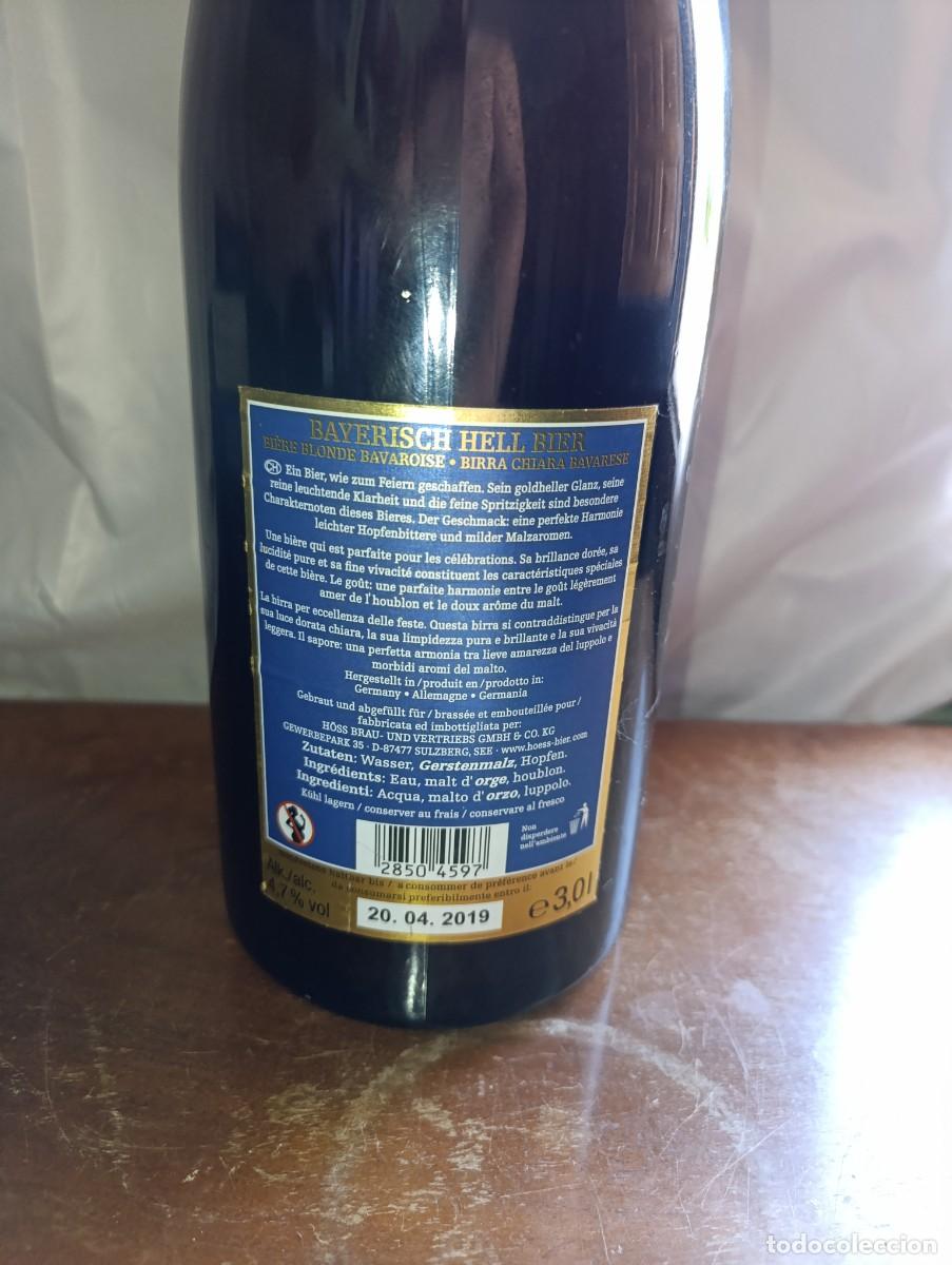 Coleccionismo de cervezas: Botella de cerbeza PAPA PAPA 2018, Bayerisch hell - Foto 7