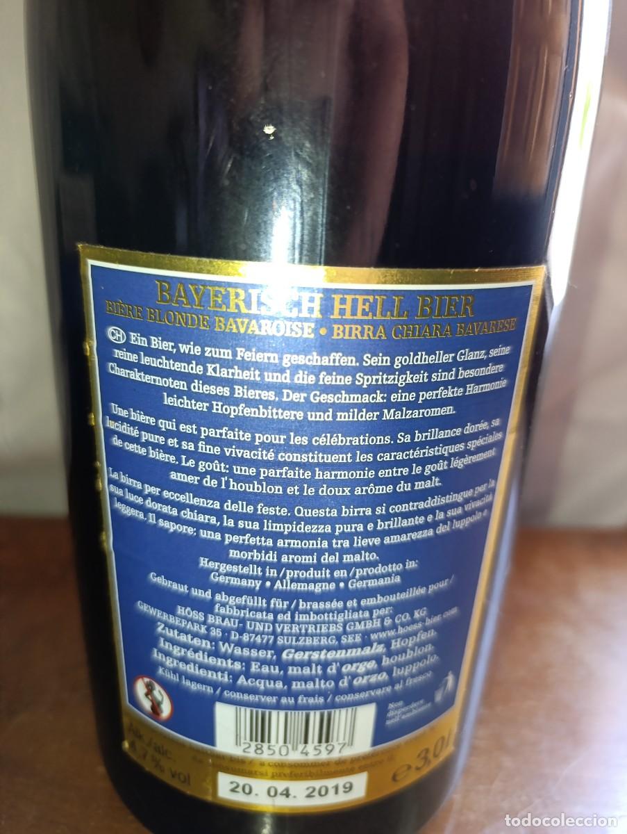 Coleccionismo de cervezas: Botella de cerbeza PAPA PAPA 2018, Bayerisch hell - Foto 8