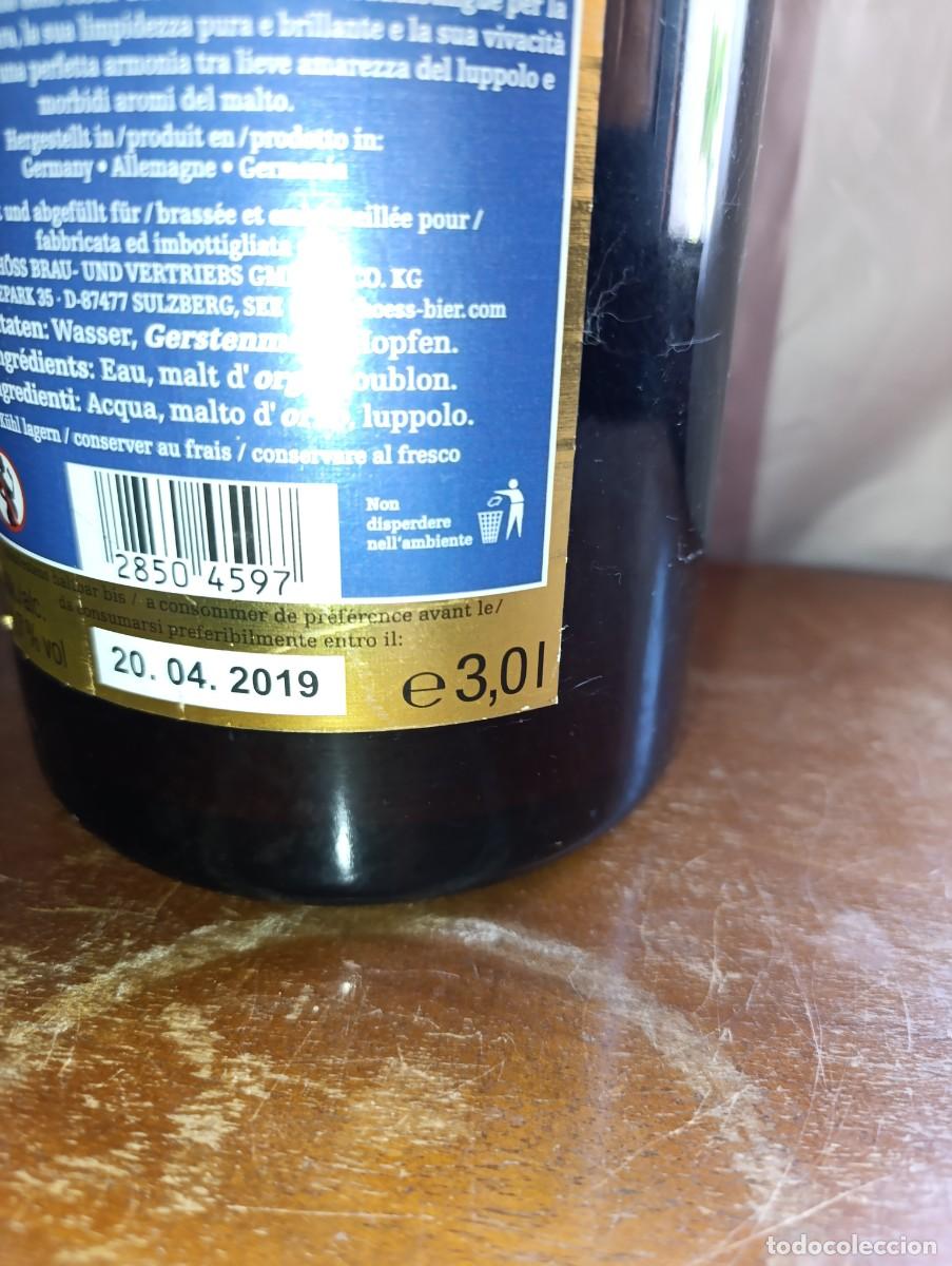 Coleccionismo de cervezas: Botella de cerbeza PAPA PAPA 2018, Bayerisch hell - Foto 9