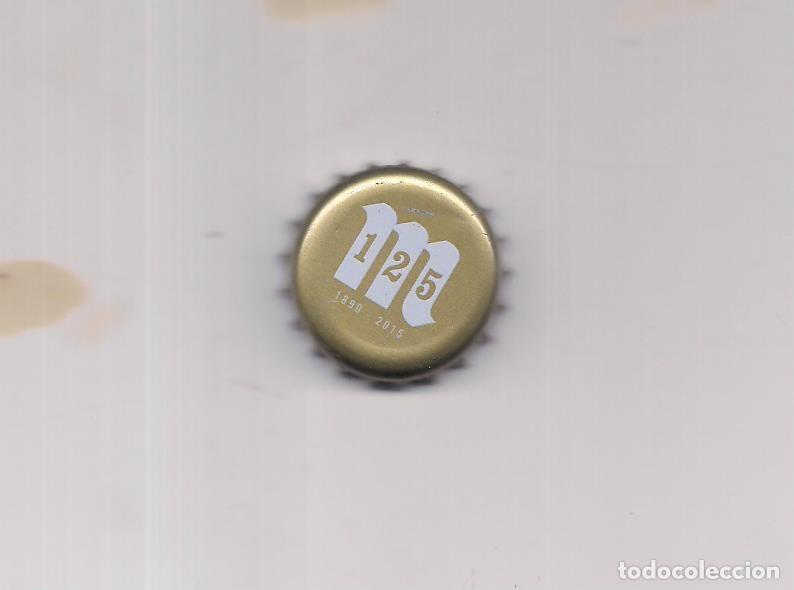 Coleccionismo de cervezas: 1 chapa mahou 125 aniversario factoria Dap