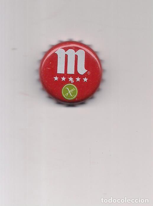 Coleccionismo de cervezas: 1 chapa de mahou sin gluten , factoria CP