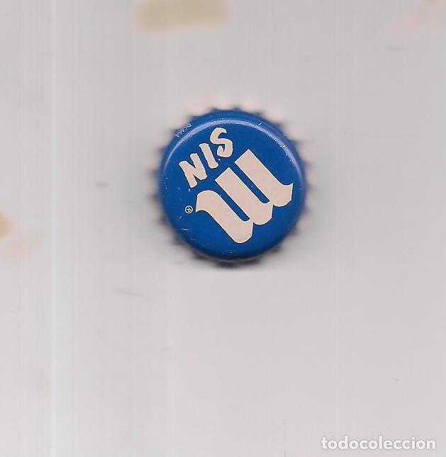Coleccionismo de cervezas: 1 chapa de mahou sin letras color brema factoria u