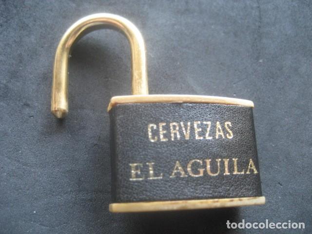 Coleccionismo de cervezas: CANDADO CERVEZAS EL AGUILA - Foto 3