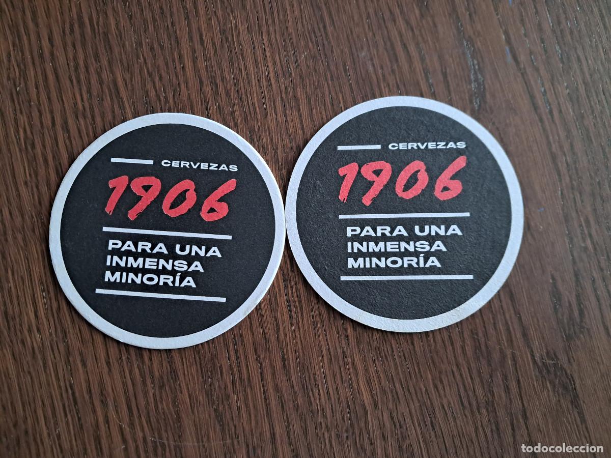 Coleccionismo de cervezas: posavasos de cerveza, estrella Galicia 1906, para una inmensa minor&iacute;a.