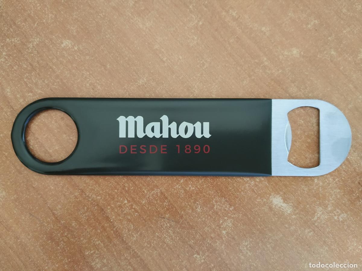 Coleccionismo de cervezas: Abridor de Cerveza Mahou. Abrebotellas.