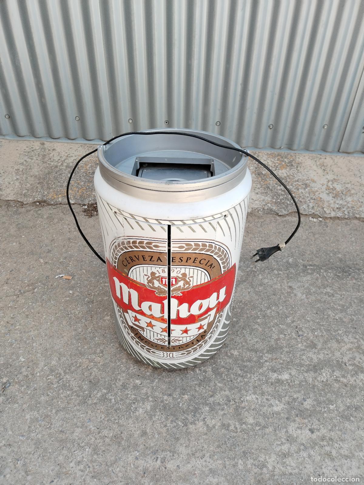 Coleccionismo de cervezas: minicadena cerveza mahou
