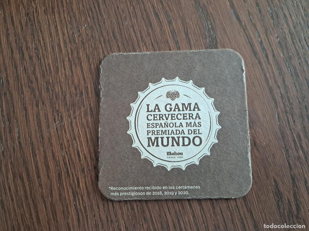 Coleccionismo de cervezas: posavasos de cerveza, Mahou, la gama cervecera espa&ntilde;ola, m&aacute;s premiada del mundo.
