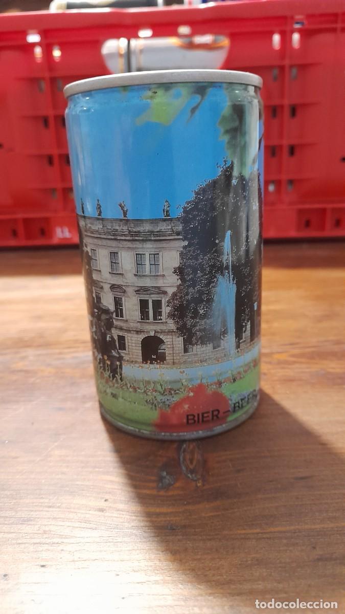 Coleccionismo de cervezas: Lata de cerveza Tucher &uuml;bersee Alemania Germany Erlangen bier beer biere birra