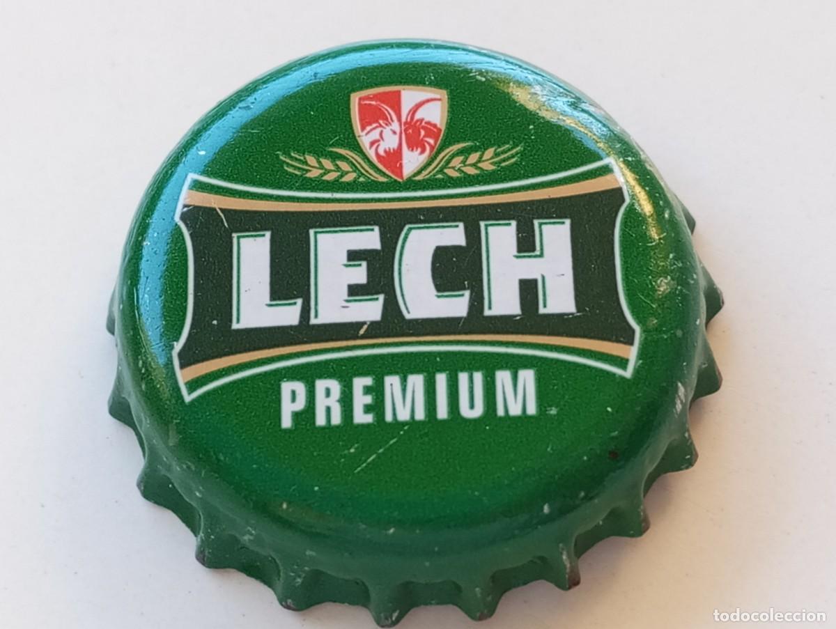 Coleccionismo de cervezas: Chapa tap&oacute;n corona de la cerveza polaca LECH PREMIUM