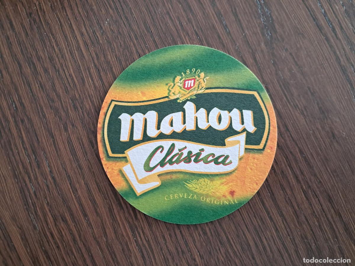 Coleccionismo de cervezas: posavasos de cerveza, Mahou, cl&aacute;sica.
