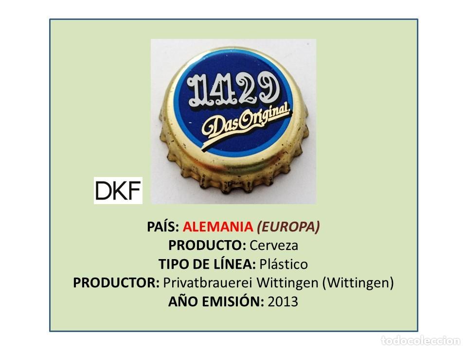 Coleccionismo de cervezas: TAPON CORONA CAPSULA CHAPA CERVEZA WITTINGEN 1429 (ALEMANIA)