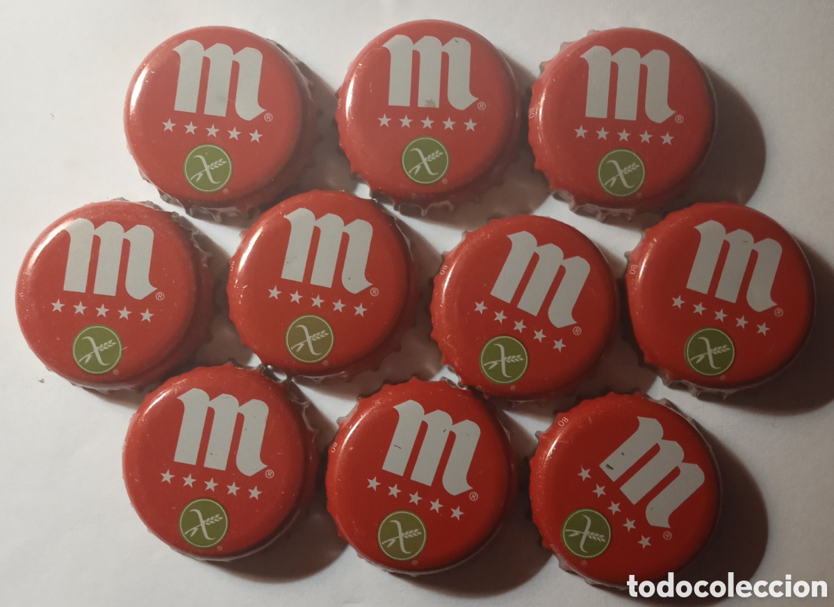 Coleccionismo de cervezas: LOTE CHAPAS MAHOU SIN GLUTEN