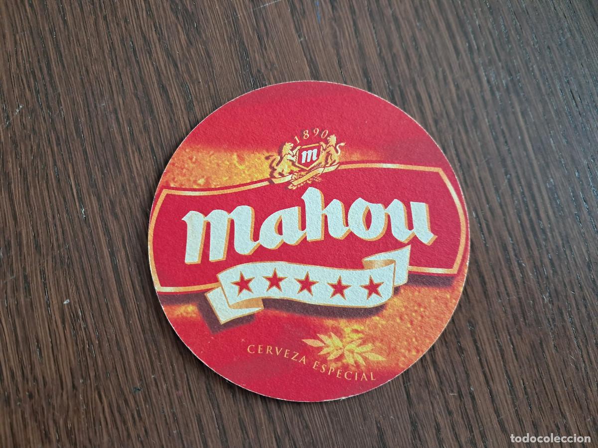Coleccionismo de cervezas: posavasos de cerveza, Mahou, cinco estrellas.