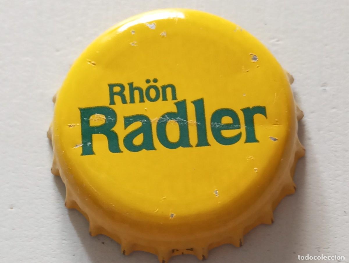 Coleccionismo de cervezas: Chapa tap&oacute;n corona de la cerveza alemana WILL-BR&Auml;U RH&Ouml;N RADLER