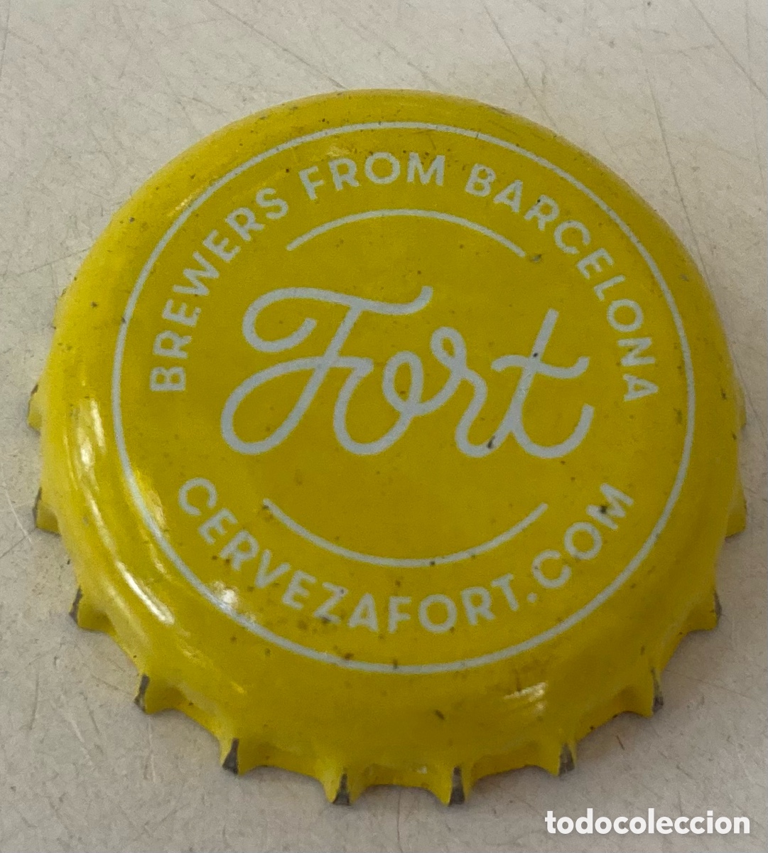 Sammeln von Brauereiartikeln: TAP&Oacute;N CORONA BEER BIER CHAPA CERVEZA CERVESA FORT.BARCELONA. FAB.CHAPA: HB.--LOTE N. 1169-CARMANJO