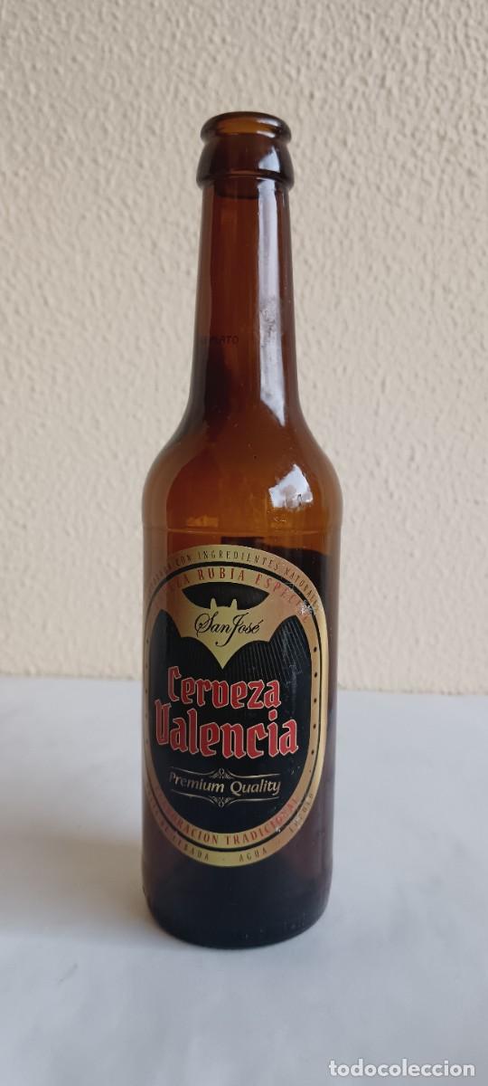 Coleccionismo de cervezas: Botella de cerveza Valencia-vac&iacute;a-1.