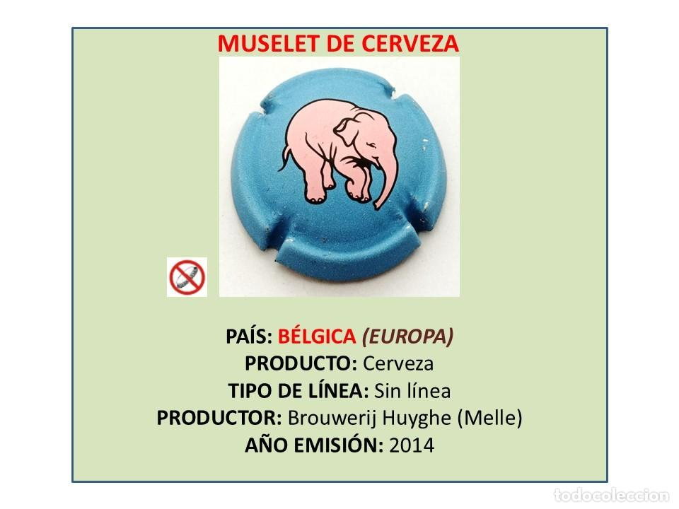 Coleccionismo de cervezas: TAPON CORONA CAPSULA CHAPA CERVEZA ''MUSELET'' DELIRIUM TREMENS (B&Eacute;LGICA)