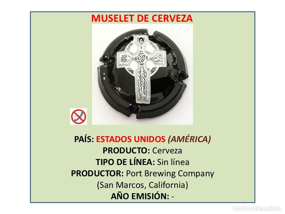 Coleccionismo de cervezas: TAPON CORONA CAPSULA CHAPA CERVEZA &rdquo;MUSELET&rdquo; PORT BREWING (ESTADOS UNIDOS)