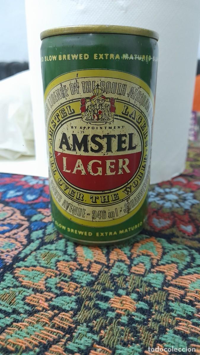 Coleccionismo de cervezas: Lata de cerveza Amstel Sud&aacute;frica &Aacute;frica South African